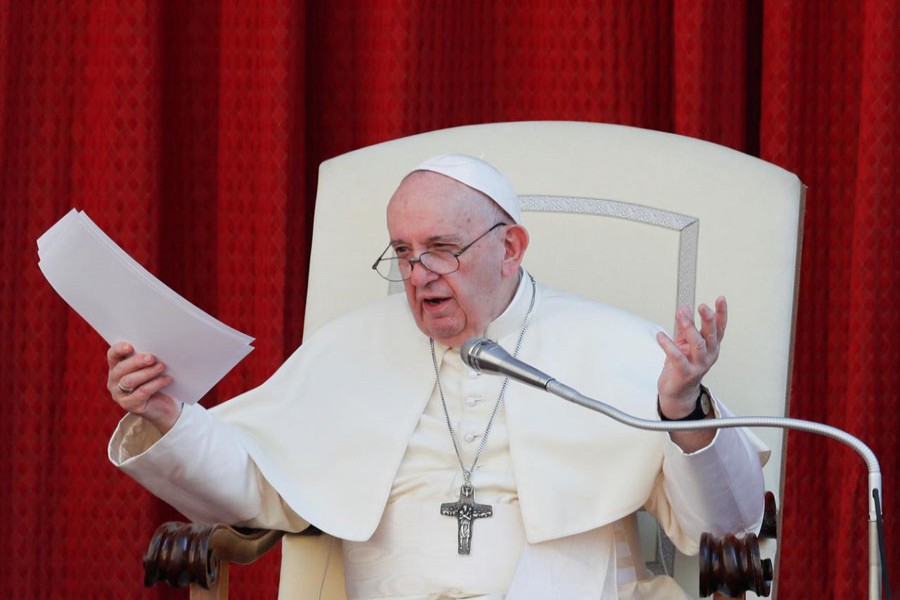 Pope cautions against seeking political, economic gain from Covid-19