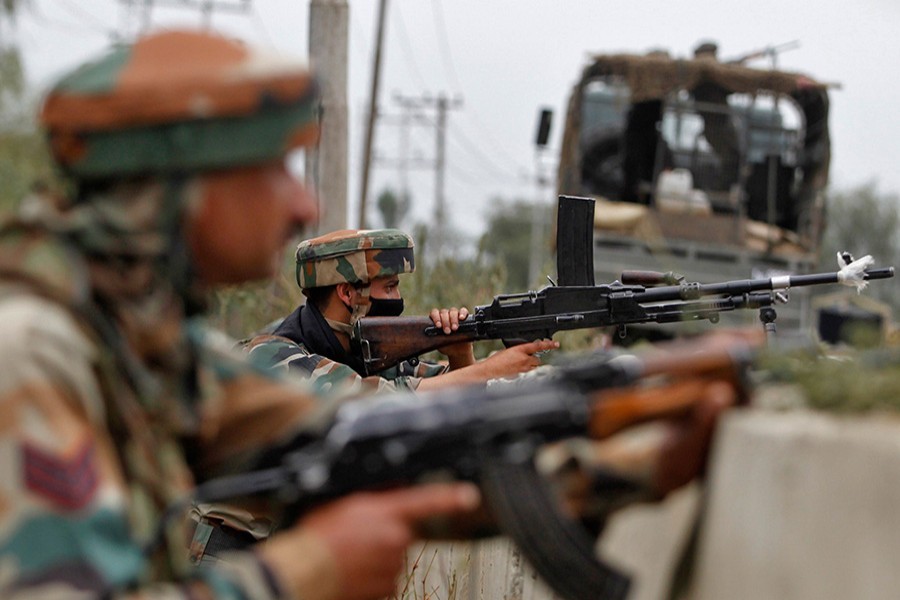 Three suspected rebels among four die in Kashmir gunbattle