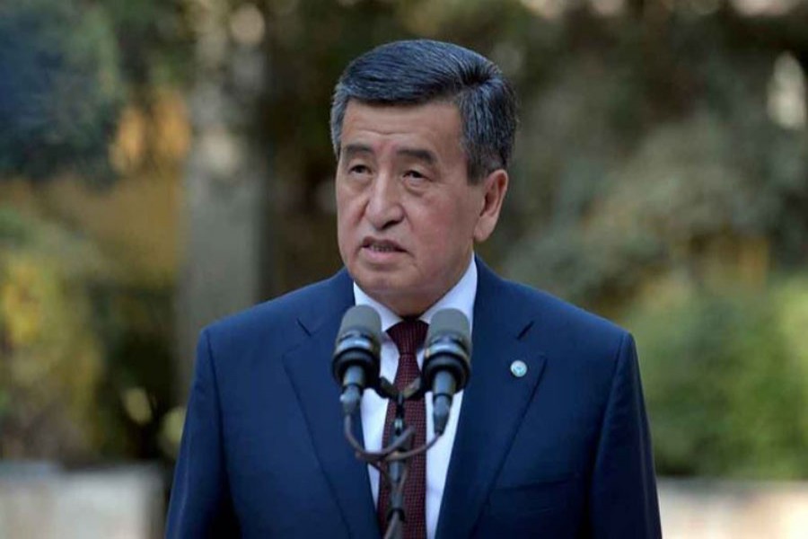 Kyrgyzstan president Jeenbekov resigns following unrest