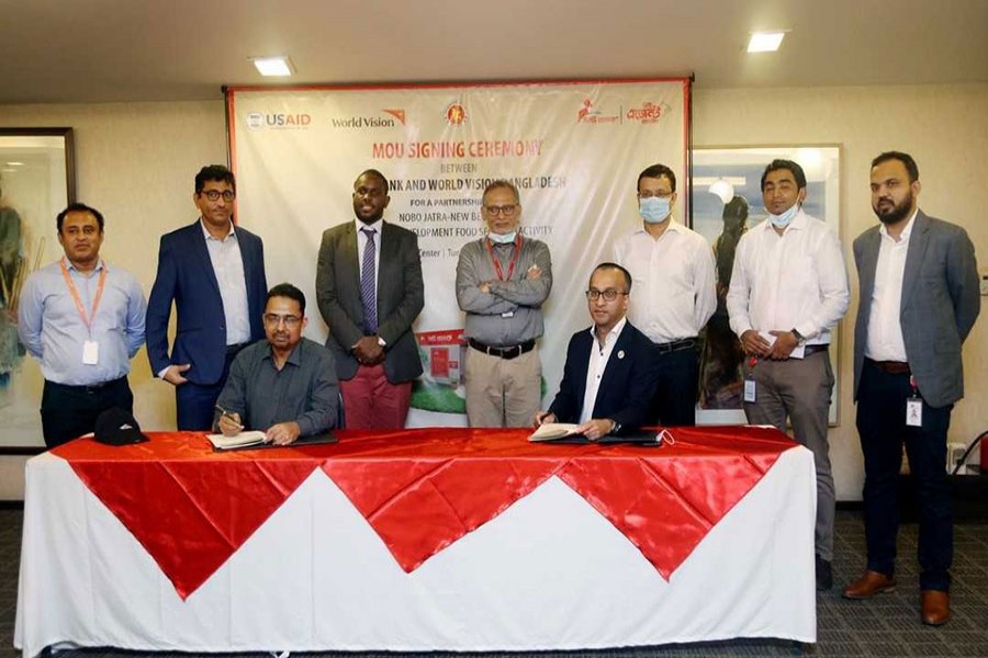 City Bank, World Vision Bangladesh join hands to work for underprivileged people