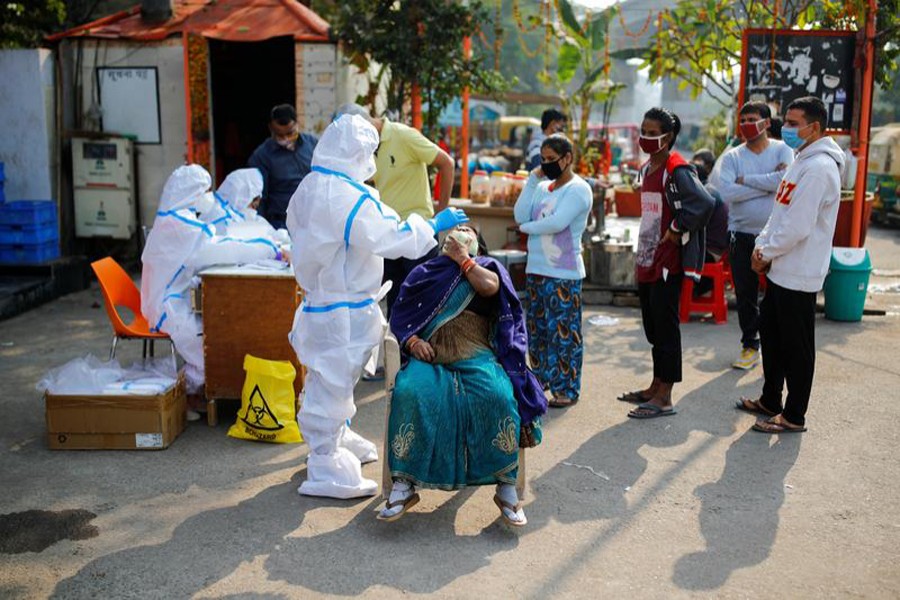 India's coronavirus infections exceed nine million