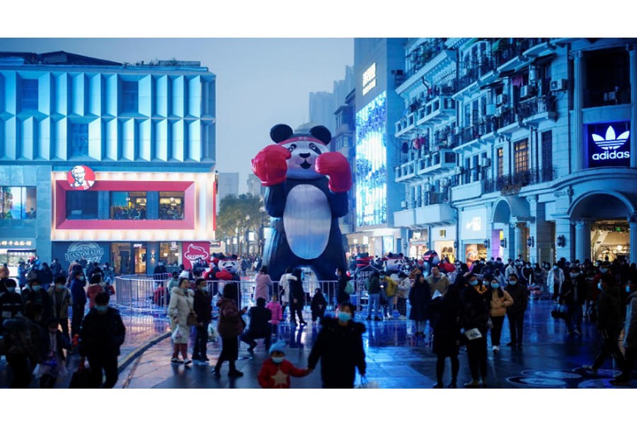 A year on, markets buzzing in Chinese city where coronavirus cases popped up