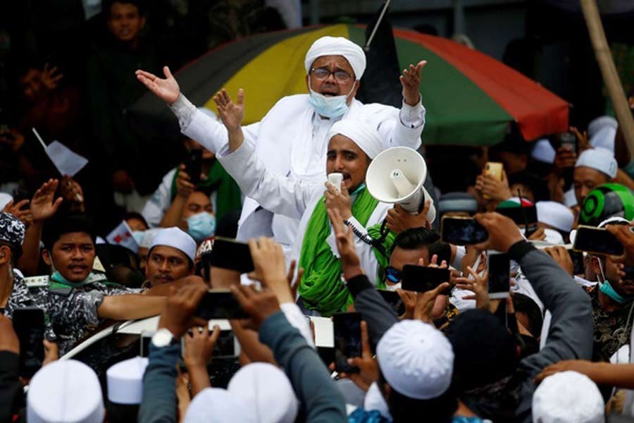 Indonesia arrests cleric over alleged lockdown breaches