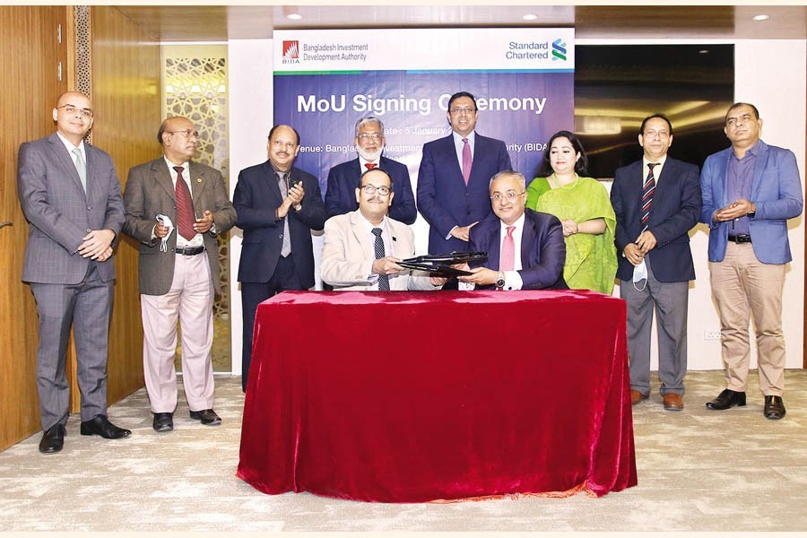 StanChart joins hands with BIDA to lure foreign investments