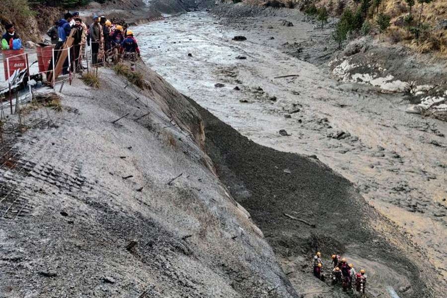 India's Uttarakhand glacier disaster leaves 12 dead, 170 missing