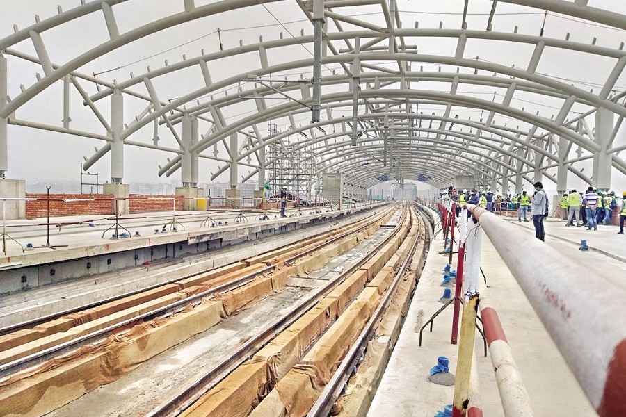 Dhaka's metro rail partially opens on December 16