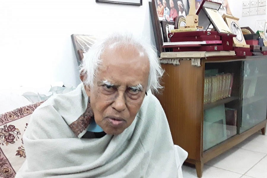 ভাষা সংগ্রামী আহমদ রফিক- ছবি: এফই