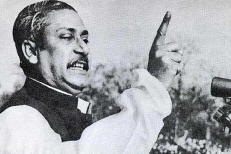 জাতির পিতা যেদিন দিলেন স্বাধীনতার পথ-নকশা