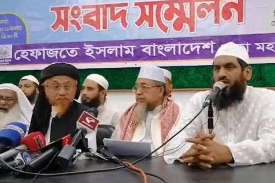 মোদীর সফরের প্রতিবাদে সংঘাতমূলক পদক্ষেপ নেবে না হেফাজত