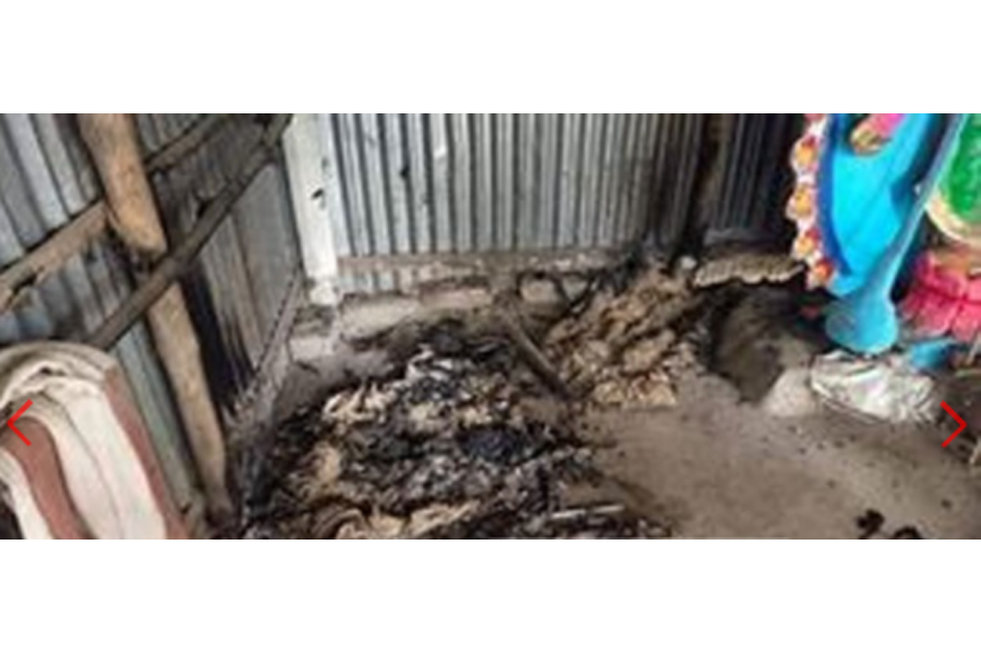 বগুড়ায় সরস্বতী প্রতিমা ভাঙচুর