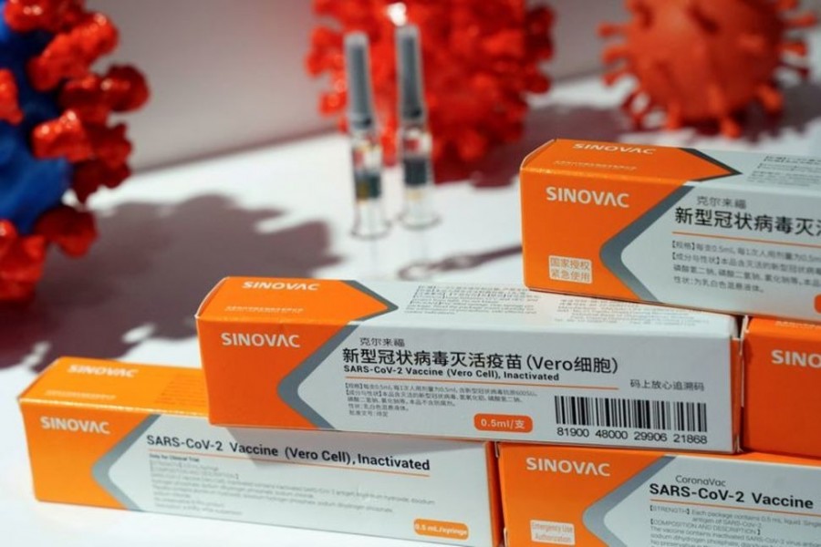 China Sinovac says it reached two billion doses annual capacity for vaccine