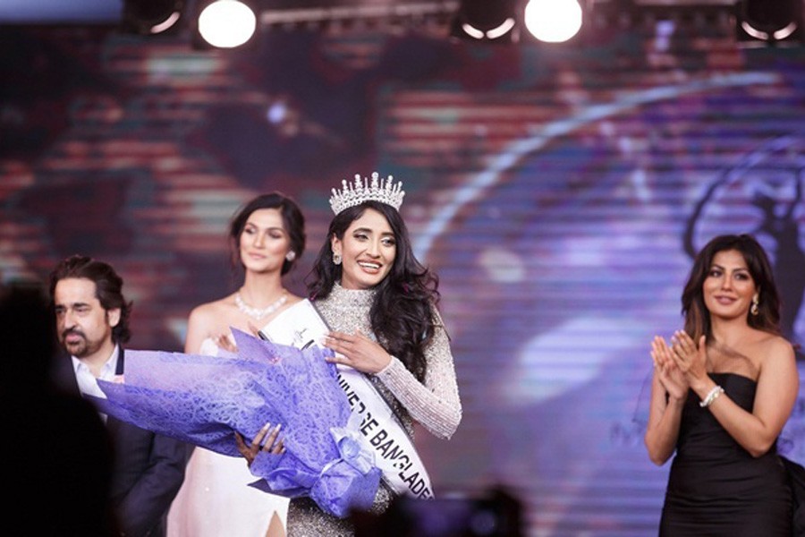মিস ইউনিভার্স বাংলাদেশ তানজিয়া জামান মিথিলার স্বপ্নভঙ্গ