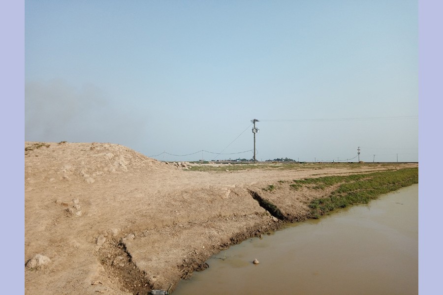 নেত্রকোণা হাওরাঞ্চলের কৃষকের আতঙ্ক কাটছে না