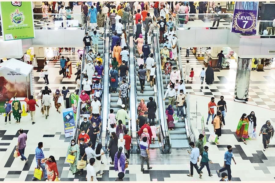 Dhaka's Eid sales yet to pick up
