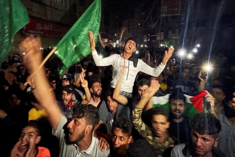যুদ্ধবিরতি: গাজাজুড়ে ‘সতর্ক’ উচ্ছ্বাস