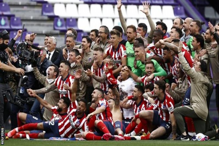 La liga title returns to Atletico Madrid