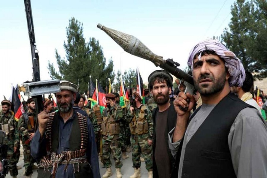 Afghan civilians take up arms as US-led forces leave