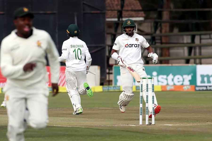 হারারে টেস্টে জিম্বাবুয়েকে ৪৭৭ রানের লক্ষ্য দিল বাংলাদেশ