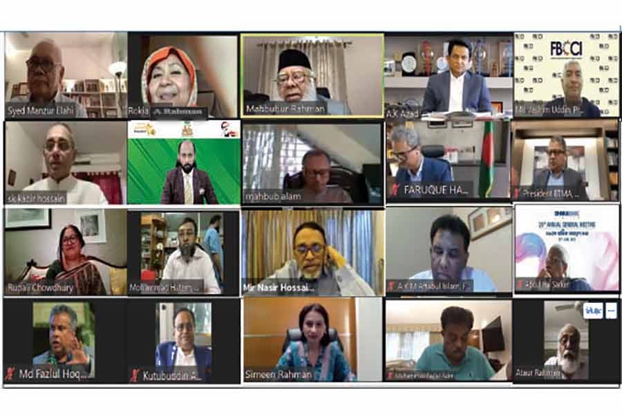 রবিবার আইসিসি বাংলাদেশের ভার্চুয়ালী অনুষ্ঠিত বার্ষিক কাউন্সিলে নির্বাহী বোর্ডের প্রতিবেদন উপস্থাপন করেন আইসিবি সভাপতি মাহবুবুর রহমান।