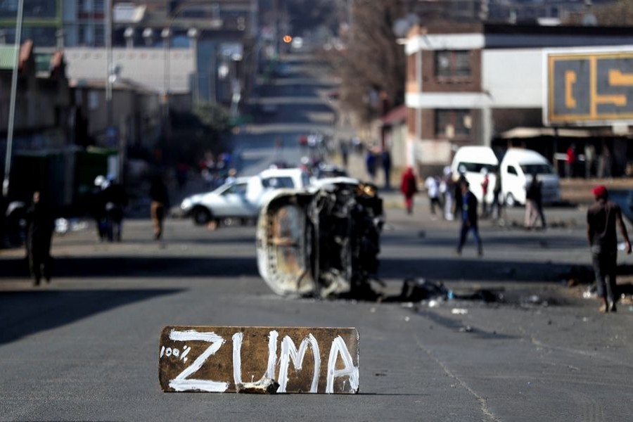 South Africa deploys army to quell violence linked to Zuma jailing