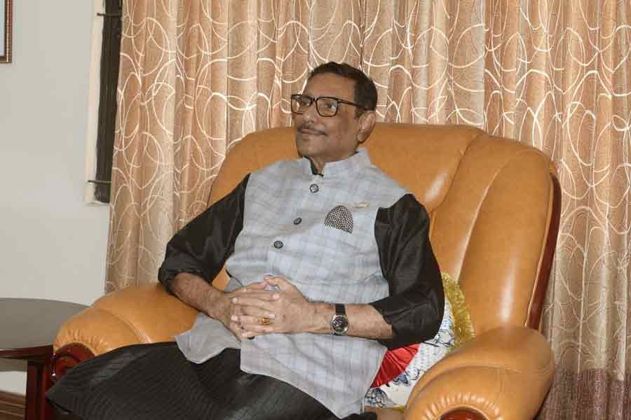 প্রধানমন্ত্রীর অসীম সাহসী নেতৃত্বে জনগণ ভালো আছে: ওবায়দুল কাদের