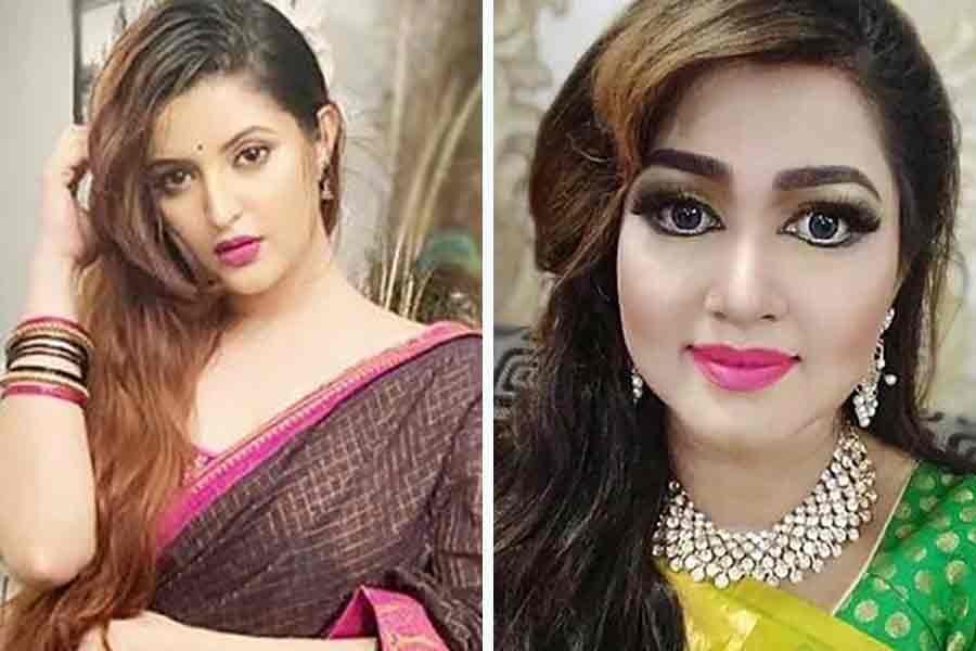 চিত্রনায়িকা পরীমনি ও একা