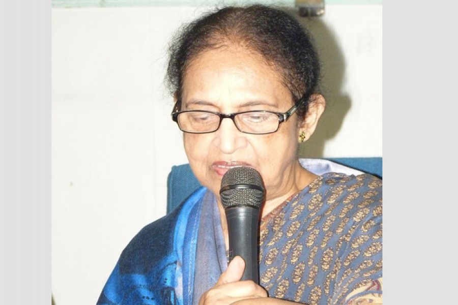 শিক্ষাবিদ ও প্রফেসর নাজমা চৌধুরী আর নেই