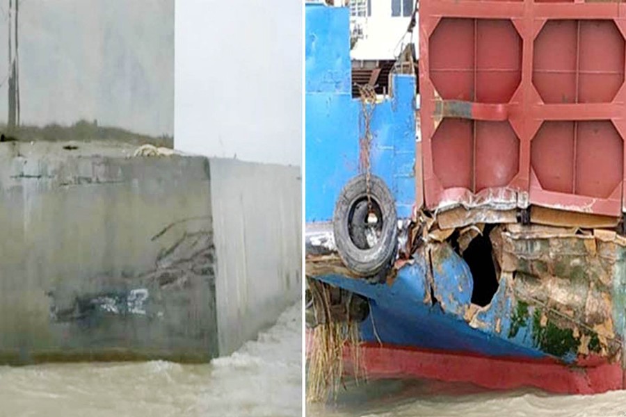 এর আগে, গেল ২৩ জুলাই মাদারীপুরের বাংলাবাজারঘাট থেকে শিমুলিয়ায় আসার পথে শাহ জালাল নামে একটি ফেরি পদ্মাসেতুর ১৭ নম্বর পিলারে আঘাত করেছিল — ফোকাস বাংলা