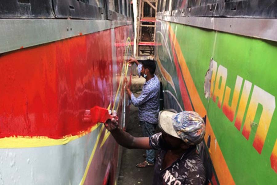 পরিবহনপাড়ায় কেবল ক্ষতির হিসাব-নিকাশ