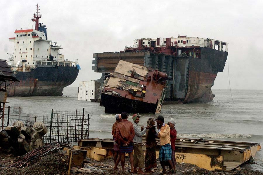 Import of scrapped ships surges