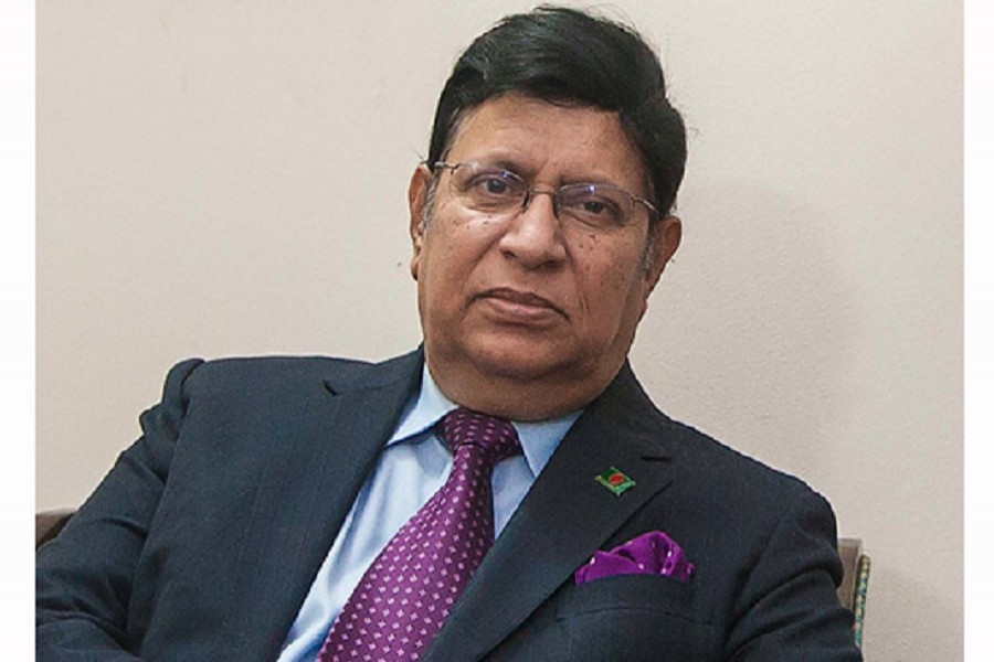 পররাষ্ট্রমন্ত্রী এ কে আবদুল মোমেন