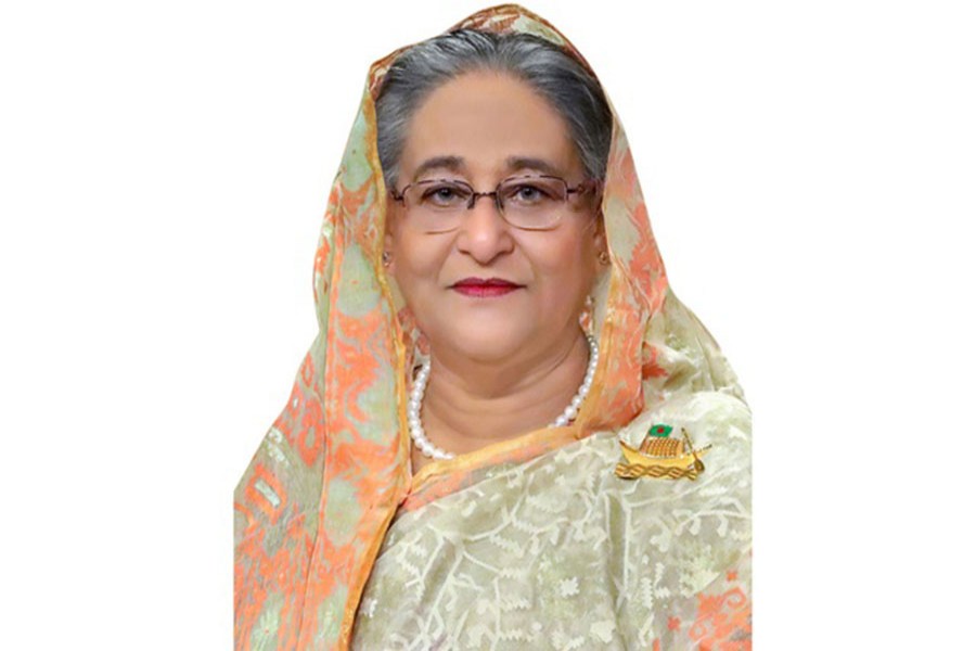 প্রধানমন্ত্রী শেখ হাসিনা                        -  ছবিঃ পি আই ডি