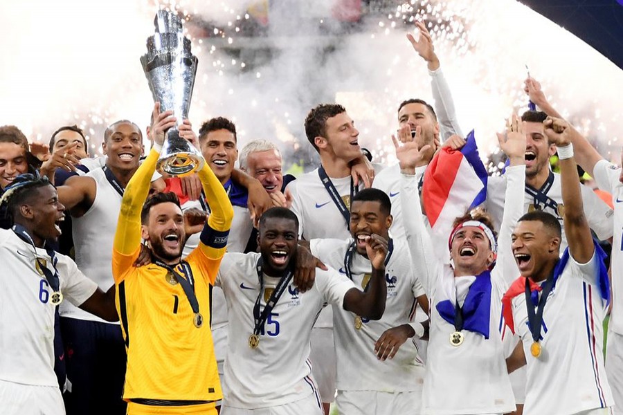 France beat Spain in Nations League final