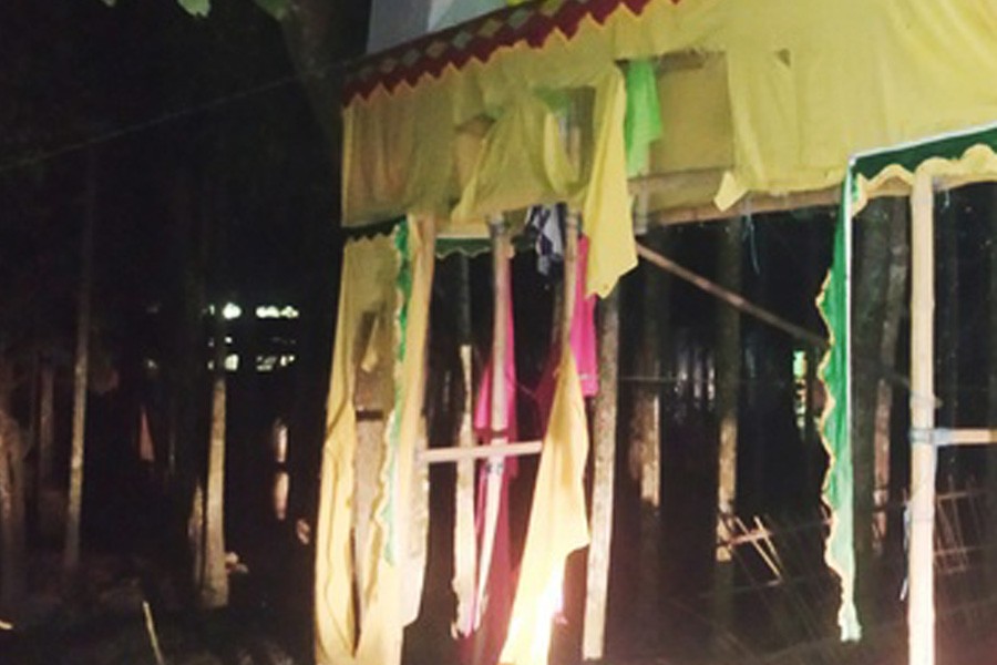 মৌলভীবাজারে পূজা মণ্ডপে ভাঙচুর, বিজিবি মোতায়েন