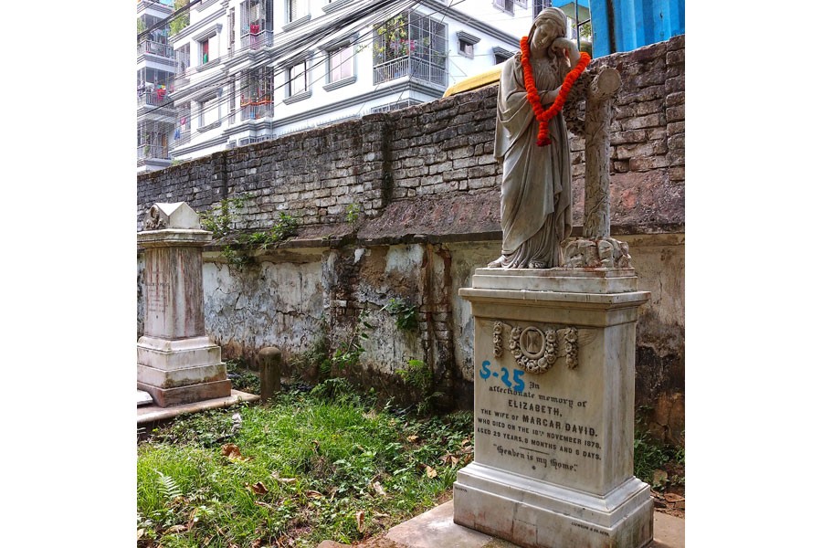 ৪০০ বছরের পুরোনো ওয়ারি খ্রিষ্টান কবরস্থানে 'অল সোলস ডে'