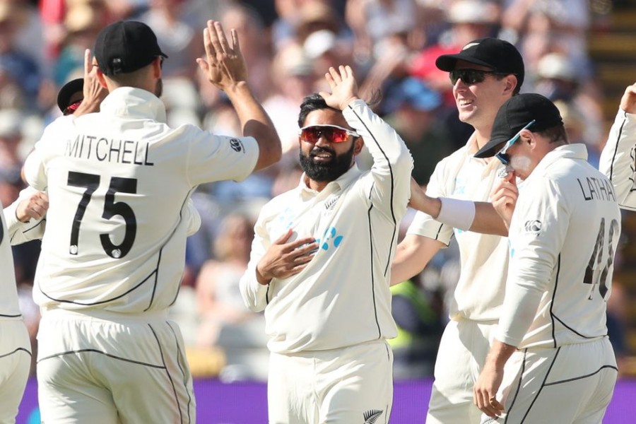 New Zealand spinner Ajaz bags all 10 wickets against India