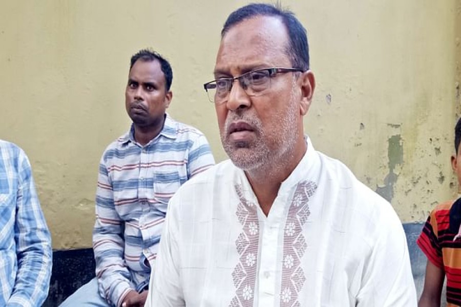আবরারের বাবা বরকত উল্লাহ।ফাইল ছবি
