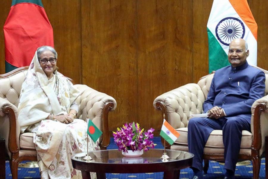প্রধানমন্ত্রীকে ভারতের রাষ্ট্রপতির উপহার ঘরে বানানো মিষ্টি