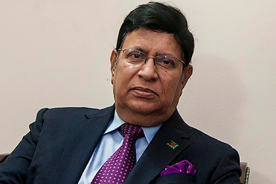 বাংলাদেশের পররাষ্ট্রমন্ত্রী এ কে আবদুল মোমেন
