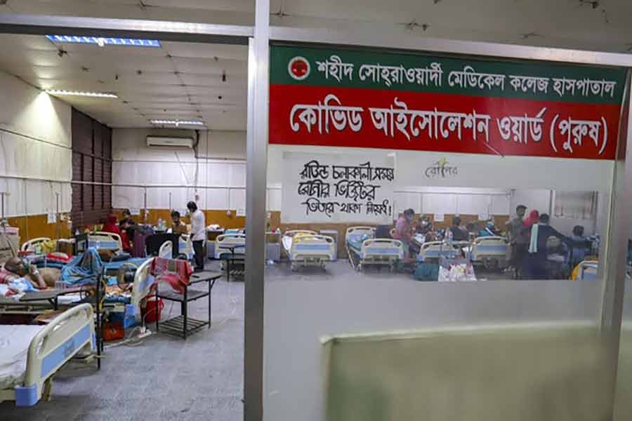 কোভিড রোগী শনাক্তের হার বেড়ে ১২ সপ্তাহের মধ্যে সর্বোচ্চ পর্যায়ে