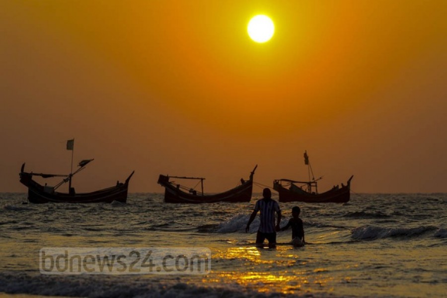 সেন্ট মার্টিনের সূর্যাস্ত