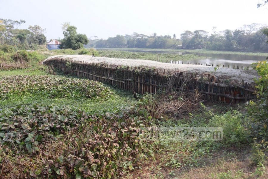 খালের মুখে বাঁধ, জলাবদ্ধ বিল, ‘বোরো না হলে খাবো কী?’