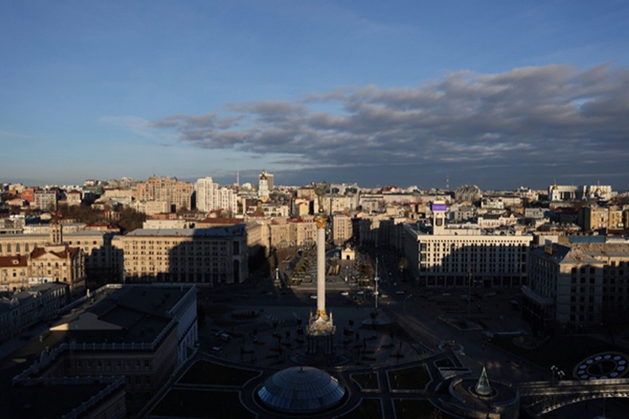 The Independence Monument in Kyiv, Ukraine — File photo