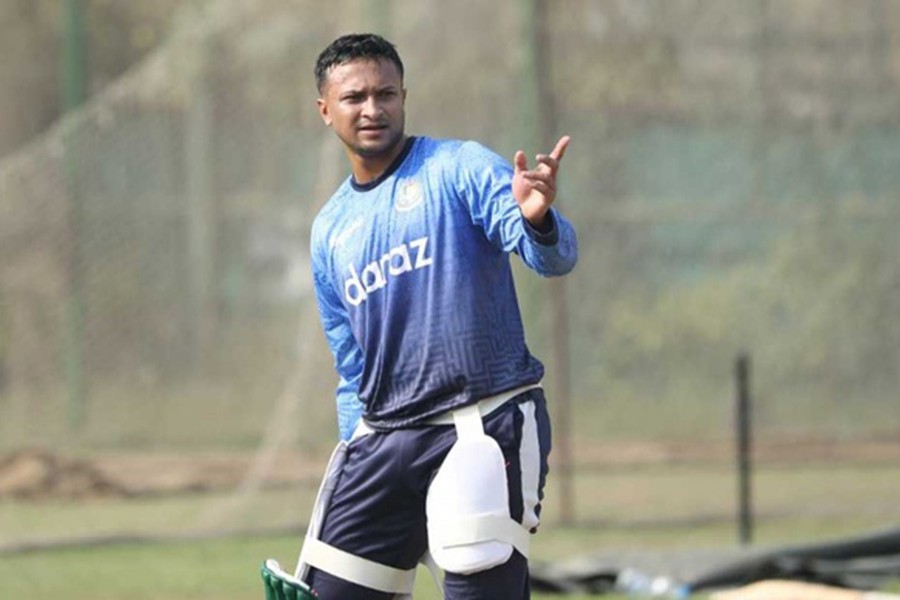 সাকিবকে ৩০ এপ্রিল পর্যন্ত ‘বিশ্রাম’ দিল বিসিবি