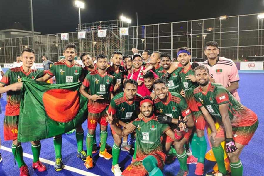 এএইচএফ কাপ হকির মুকুট ধরে রাখল বাংলাদেশ