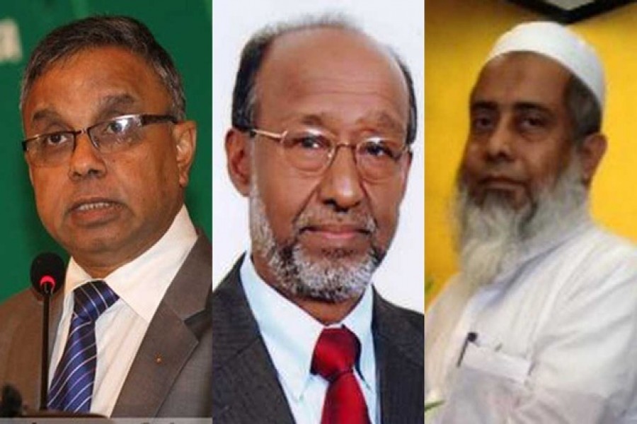 আবুল কালাম আজাদ,  আবদুল হক ও ডা. এখলাসুর রহমান