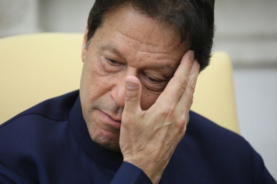 ইমরান খান। ছবি রয়টার্স