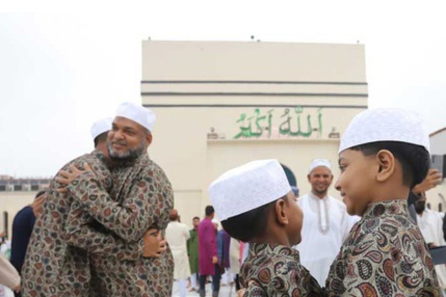 'This is the joy of Eid': Muslims in Bangladesh revel in festive cheer after two years