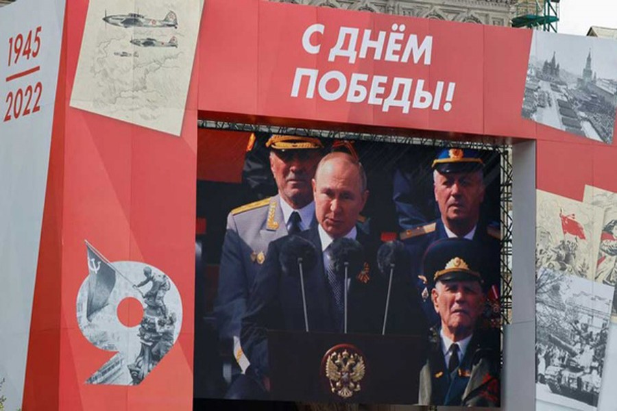 বিজয় দিবসে ভাষণ দিলেন পুতিন, ‘প্রলয়’সংকেত দিলেন না