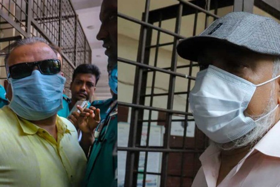 আদালতে ডেসটিনি গ্রুপের প্রেসিডেন্ট সাবেক সেনাপ্রধান হারুন-অর-রশিদ এবং ব্যবস্থাপনা পরিচালক রফিকুল আমীন